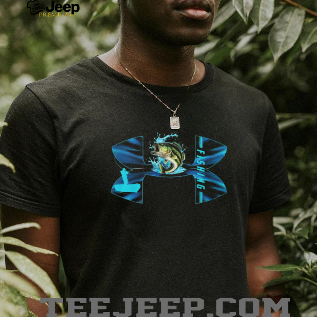 Bass Fishing Splashing Fish Sport Graphic T Shirt