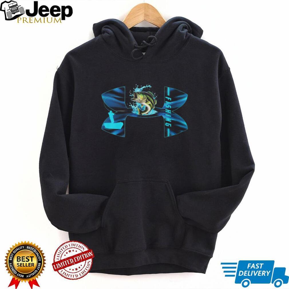 Bass Fishing Splashing Fish Sport Graphic T Shirt