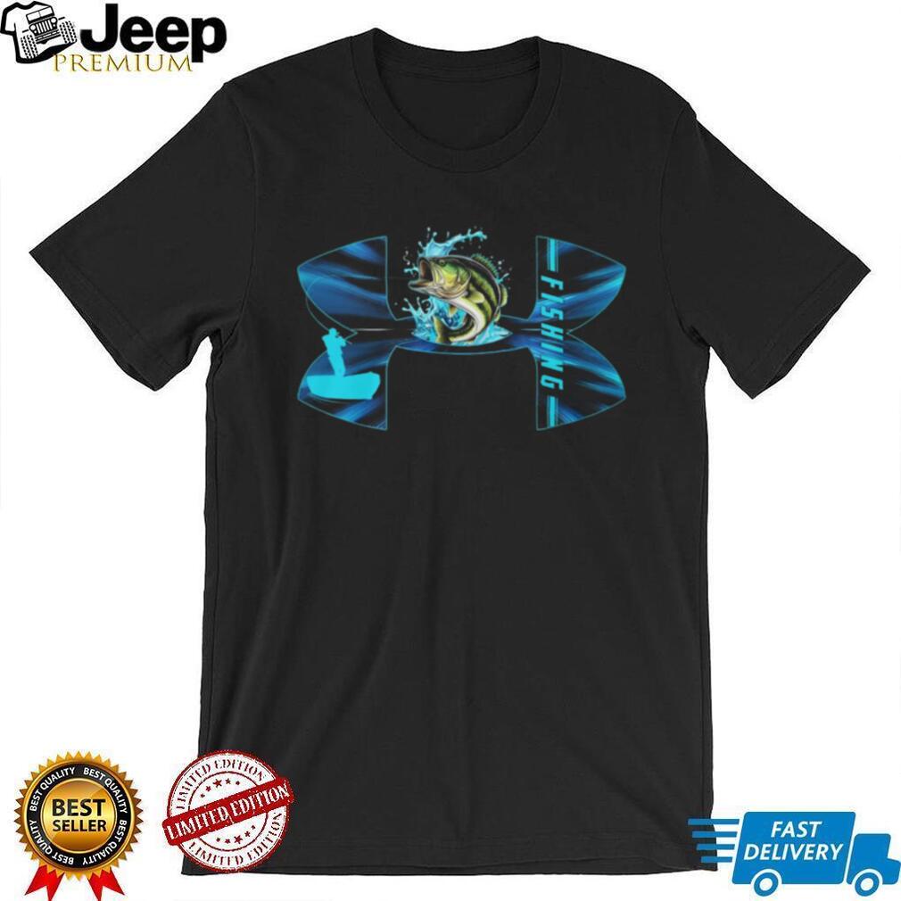 Bass Fishing Splashing Fish Sport Graphic T Shirt