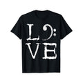 Bass clef, horror love, bass guitar player, bass guitar player t-shirt Made in USA Hoodie, Sweatshirt | CiraTrend.com