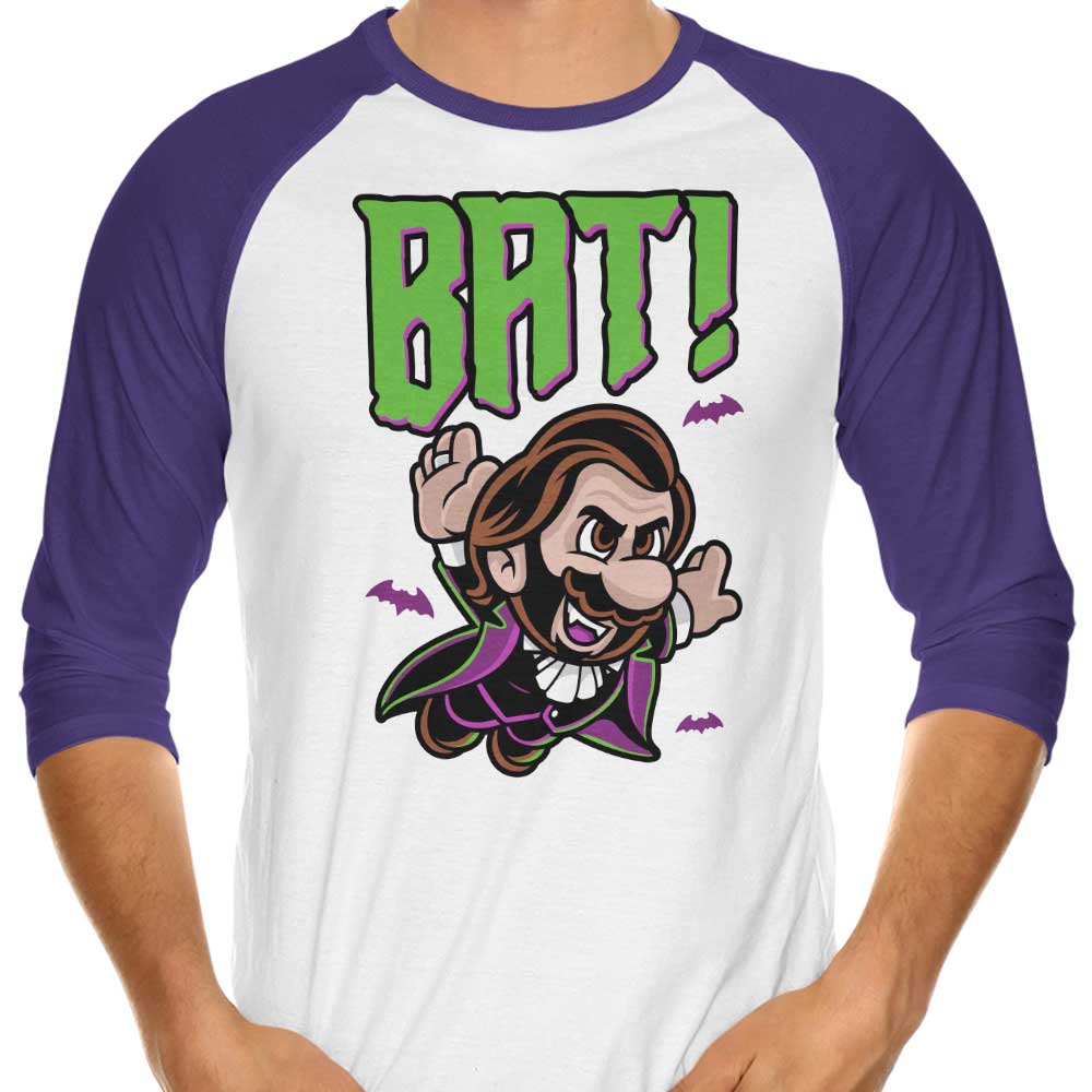 Bat - 3/4 Sleeve Raglan T-Shirt Hoodie, Sweatshirt | CiraTrend.com (Image 3)
