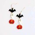 Bat Boo Pumpkin Earrings T-Shirts, Hoodie, Sweatshirt | CiraTrend.com