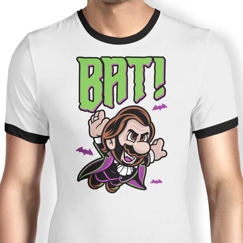 Bat - Ringer T-Shirt Hoodie, Sweatshirt | CiraTrend.com (Image 1)