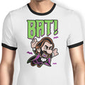 Bat - Ringer T-Shirt Hoodie, Sweatshirt | CiraTrend.com (Image 1)