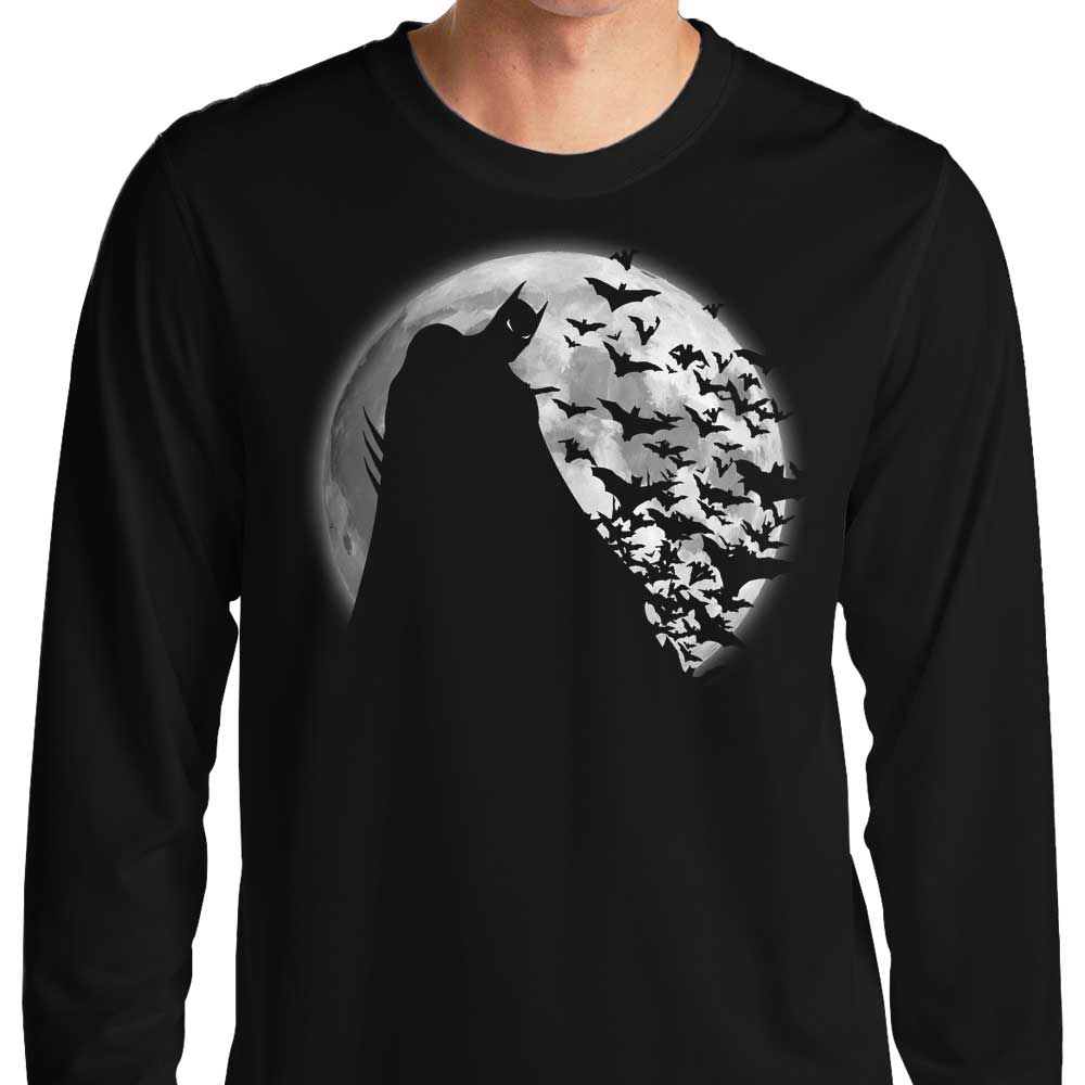 Bats Under the Moon - Long Sleeve T-Shirt Hoodie, Sweatshirt | CiraTrend.com (Image 1)