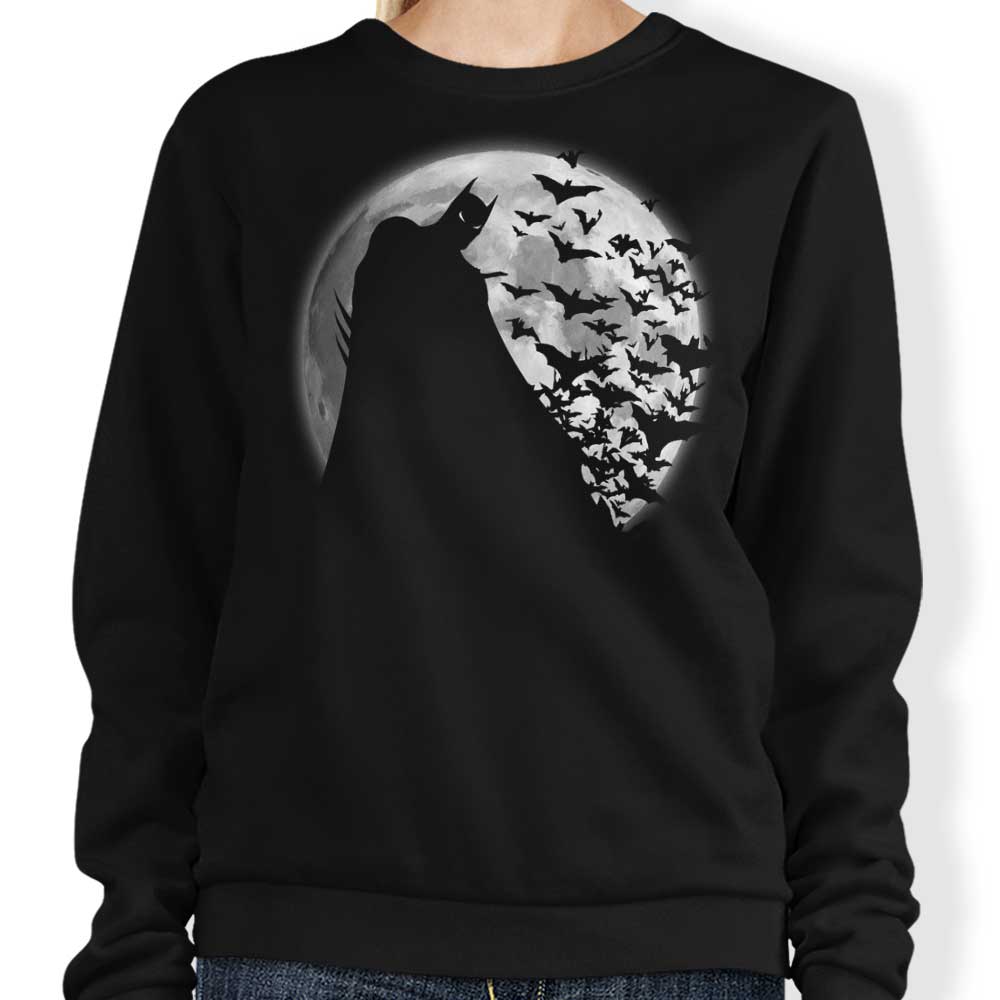 Bats Under the Moon - Sweatshirt T-Shirts, Hoodie | CiraTrend.com (Image 1)