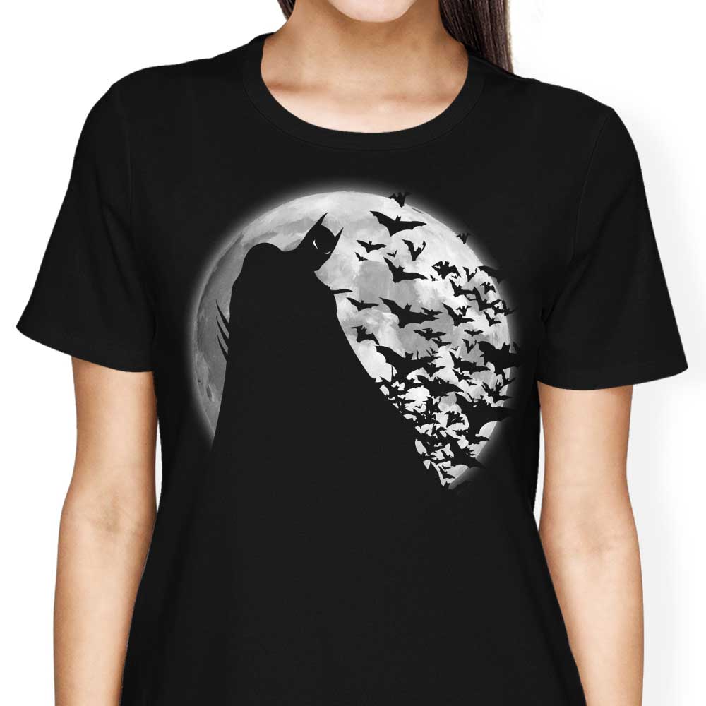 Bats Under the Moon - Women's Apparel T-Shirts, Hoodie, Sweatshirt | CiraTrend.com (Image 1)