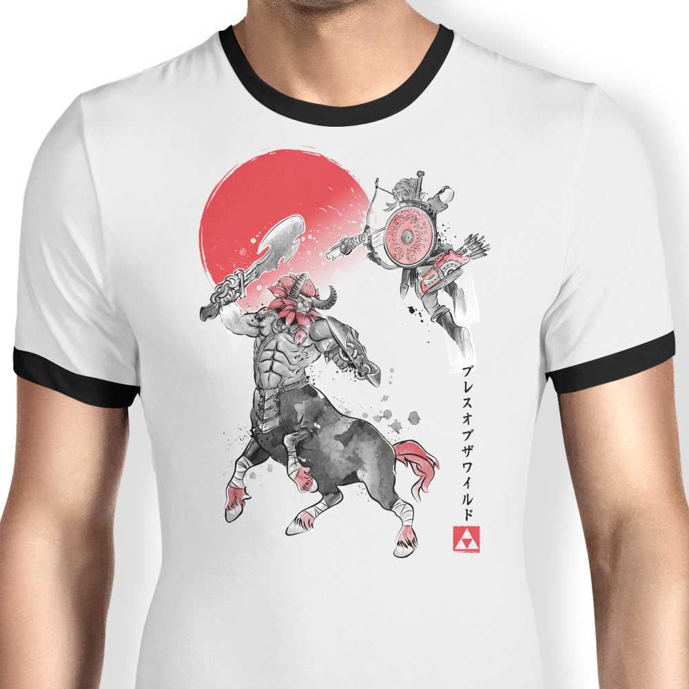 Battle in Death Mountain - Ringer T-Shirt Hoodie, Sweatshirt | CiraTrend.com (Image 1)
