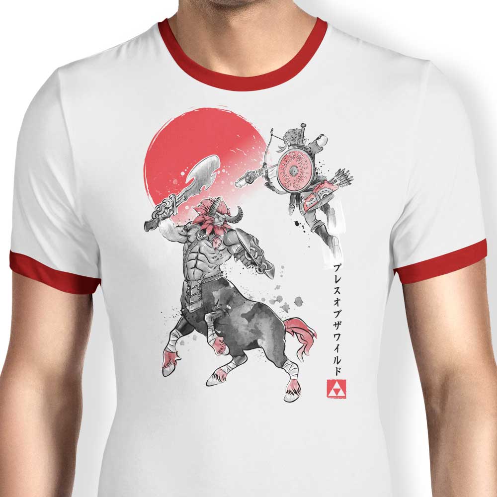 Battle in Death Mountain - Ringer T-Shirt Hoodie, Sweatshirt | CiraTrend.com (Image 3)