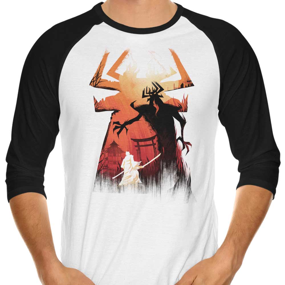 Battle the Darkness - 3/4 Sleeve Raglan T-Shirt Hoodie, Sweatshirt | CiraTrend.com (Image 1)