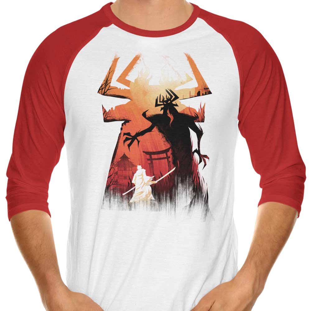 Battle the Darkness - 3/4 Sleeve Raglan T-Shirt Hoodie, Sweatshirt | CiraTrend.com (Image 3)