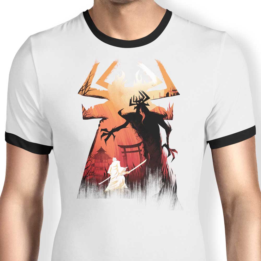 Battle the Darkness - Ringer T-Shirt Hoodie, Sweatshirt | CiraTrend.com (Image 1)