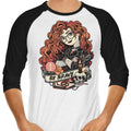 Be Brave - 3/4 Sleeve Raglan T-Shirt Hoodie, Sweatshirt | CiraTrend.com (Image 1)