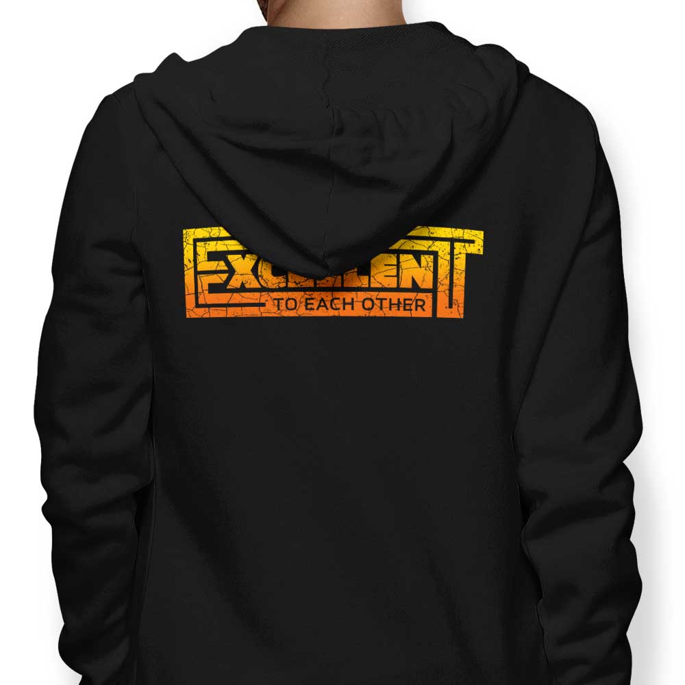 Be Excellent Typography - Hoodie T-Shirts, Sweatshirt | CiraTrend.com (Image 1)