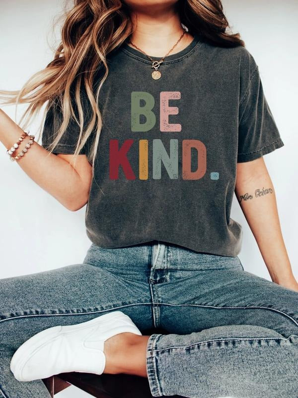Be Kind Shirt, Retro Kindness Sweatshirt, Christian, Retro Be Kind, Vintage Shirt, Women Love Shirt Hoodie | CiraTrend.com
