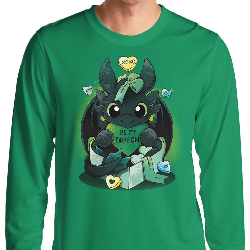 Be My Dragon - Long Sleeve T-Shirt Hoodie, Sweatshirt | CiraTrend.com (Image 3)