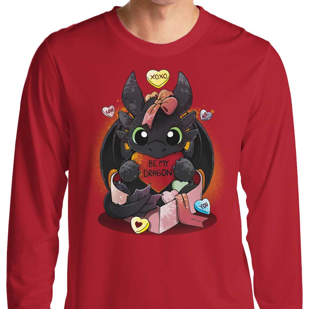 Be My Dragon - Long Sleeve T-Shirt Hoodie, Sweatshirt | CiraTrend.com (Image 1)