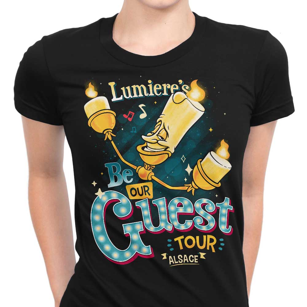 Be Our Guest Tour - Women's Apparel T-Shirts, Hoodie, Sweatshirt | CiraTrend.com (Image 1)