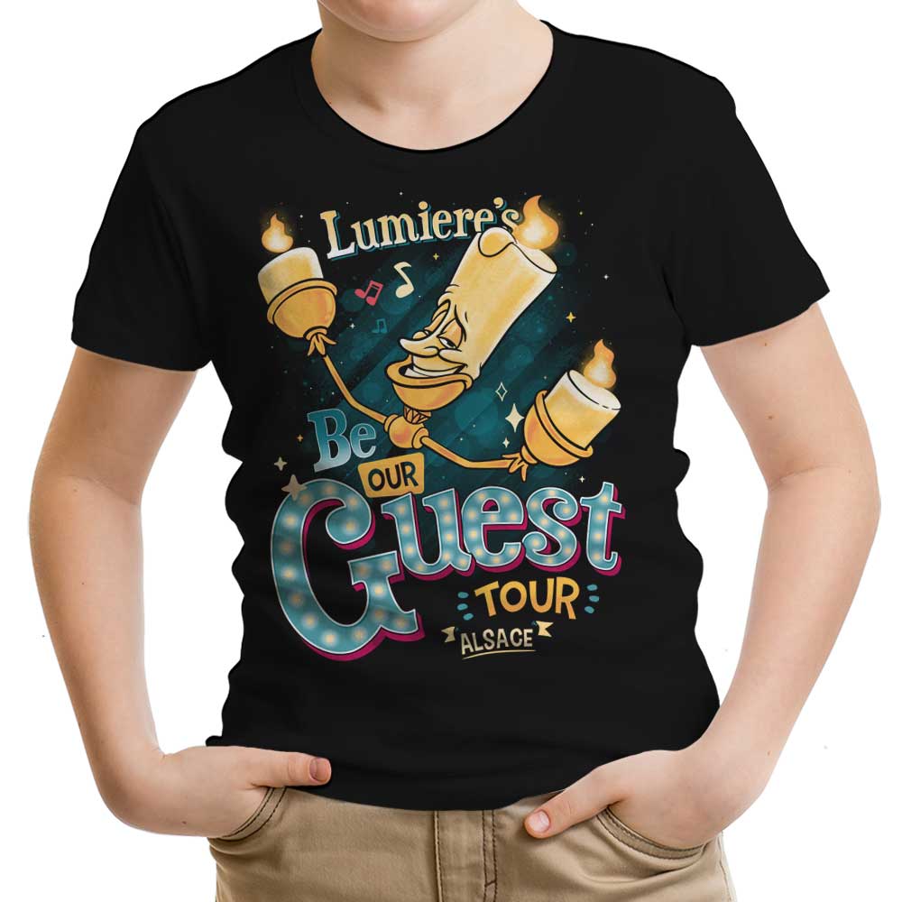 Be Our Guest Tour - Youth Apparel T-Shirts, Hoodie, Sweatshirt | CiraTrend.com (Image 1)