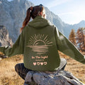 Be The Light Matthew 5 14 Hoodie, Christian Hoodies, Aesthetic Hoody Christian Gift Bible Verse Sweater Trendy Religious...
