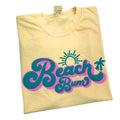 Beach Bum Puff Comfort Colors T-Shirt Hoodie, Sweatshirt | CiraTrend.com