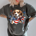 Beagle Patriotic Dog Shirt ~ Unisex Apparel Relaxed Fit Printed In The USA Clothing Womenswear Casual Comfort Cotton Top...
