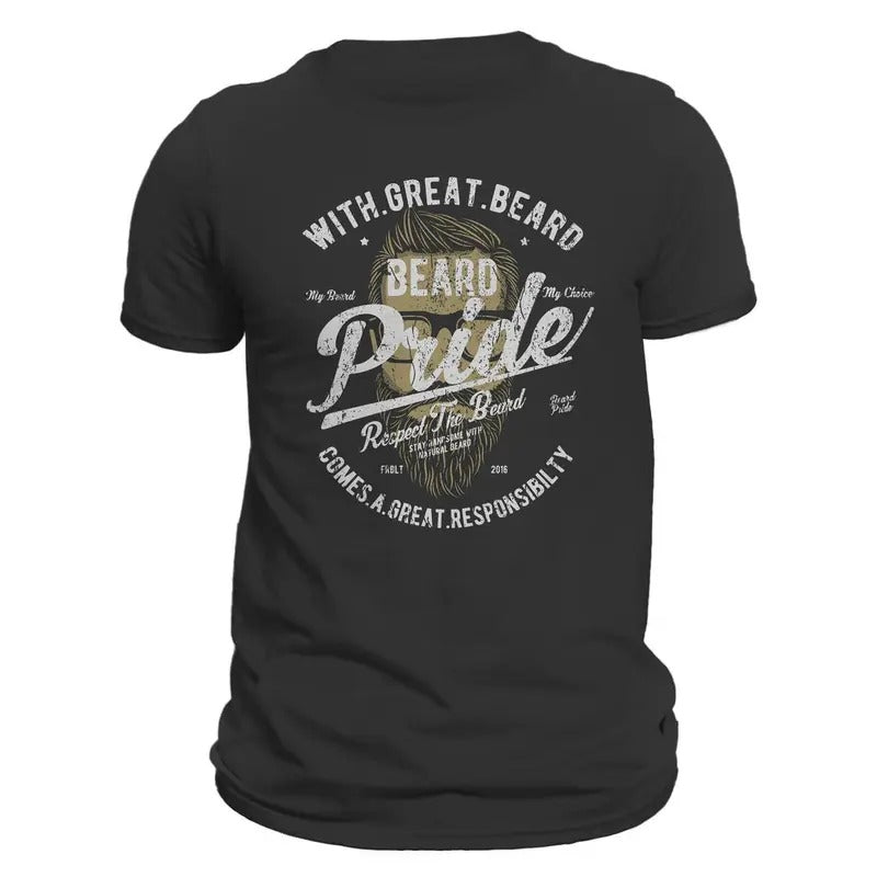 Beard Pride Men's T-Shirt Hoodie, Sweatshirt | CiraTrend.com
