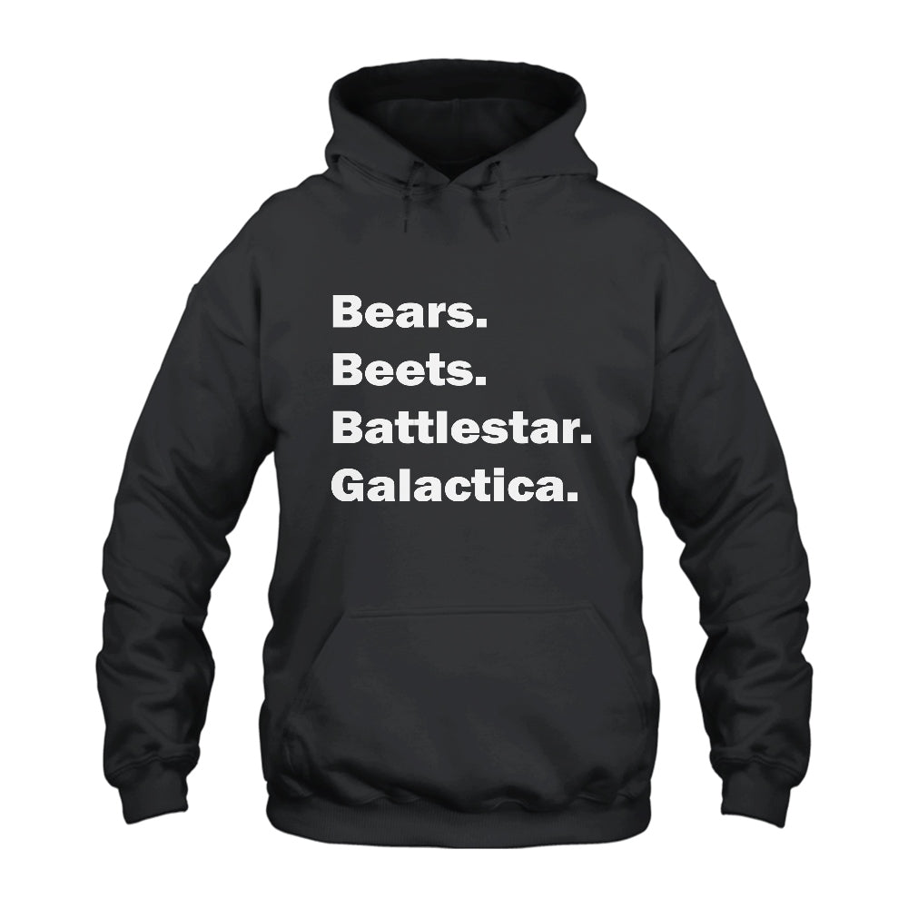 Bears Beets Battlestar Galactica Hoodie