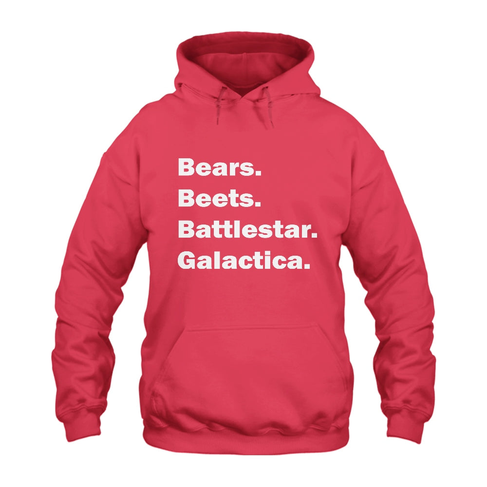 Bears Beets Battlestar Galactica Hoodie