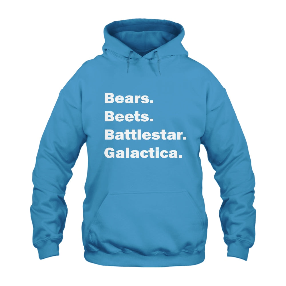 Bears Beets Battlestar Galactica Hoodie