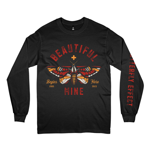 "Beautiful Mine" L/S T-Shirt Hoodie, Sweatshirt | CiraTrend.com