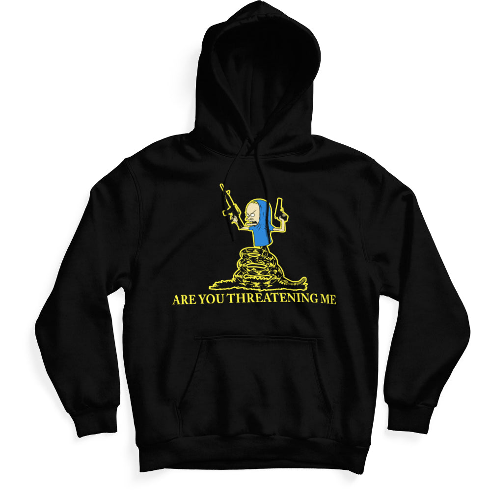 Beavis "Are You Threatening Me" Hoodie T-Shirts, Sweatshirt | CiraTrend.com