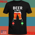 Beer Is Calling Phone Screen T-shirt