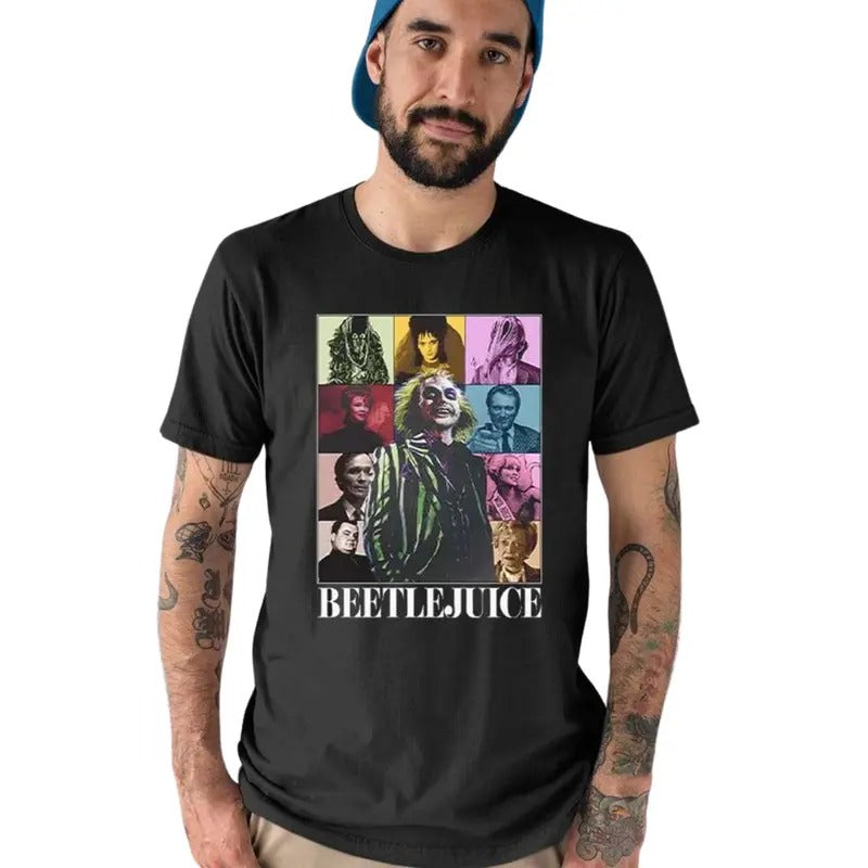 Beetlejuice 2 Halloween Horror Movie Shirt for Men - Top Quality Tee - Menswear Hoodie, Sweatshirt | CiraTrend.com