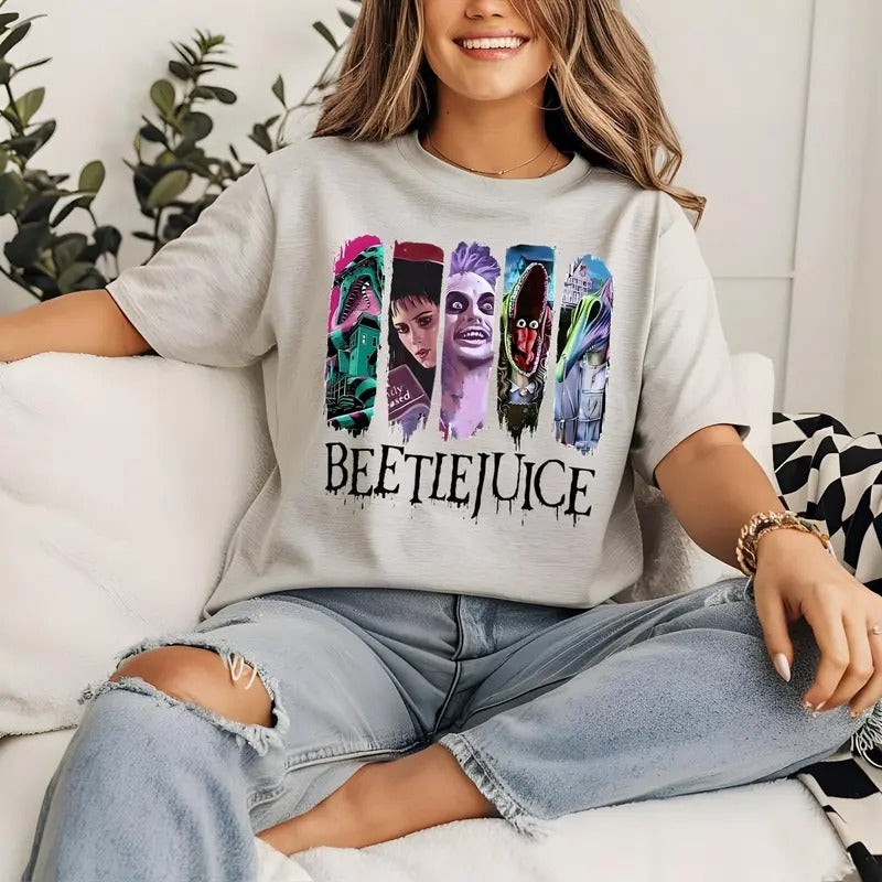 Beetlejuice Halloween T-Shirt, Halloween Movie Beetlejuice Sweatshirt, Halloween Shirt Hoodie | CiraTrend.com