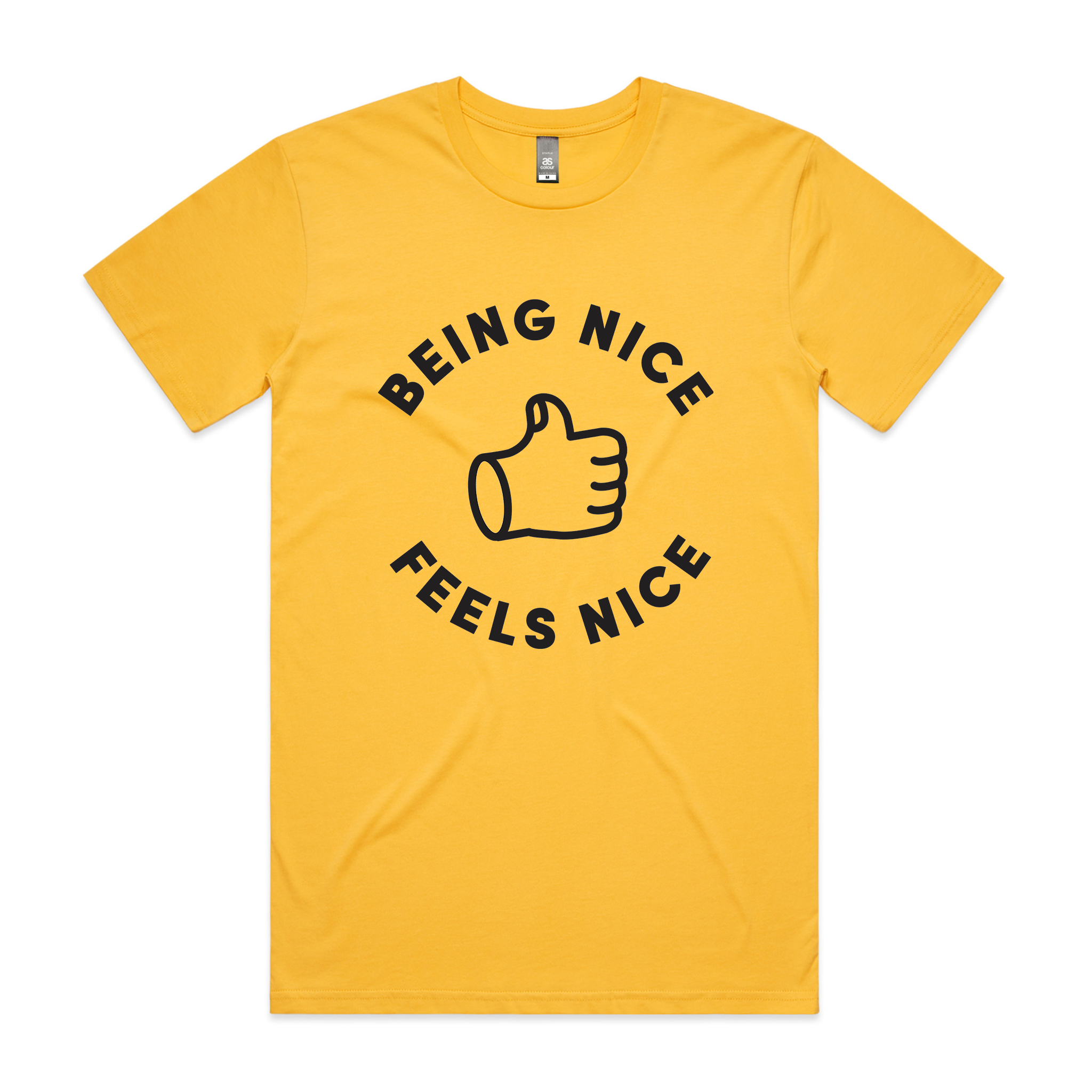 Being Nice Feels Nice Tee Hoodie, Sweatshirt | CiraTrend.com (Image 2)