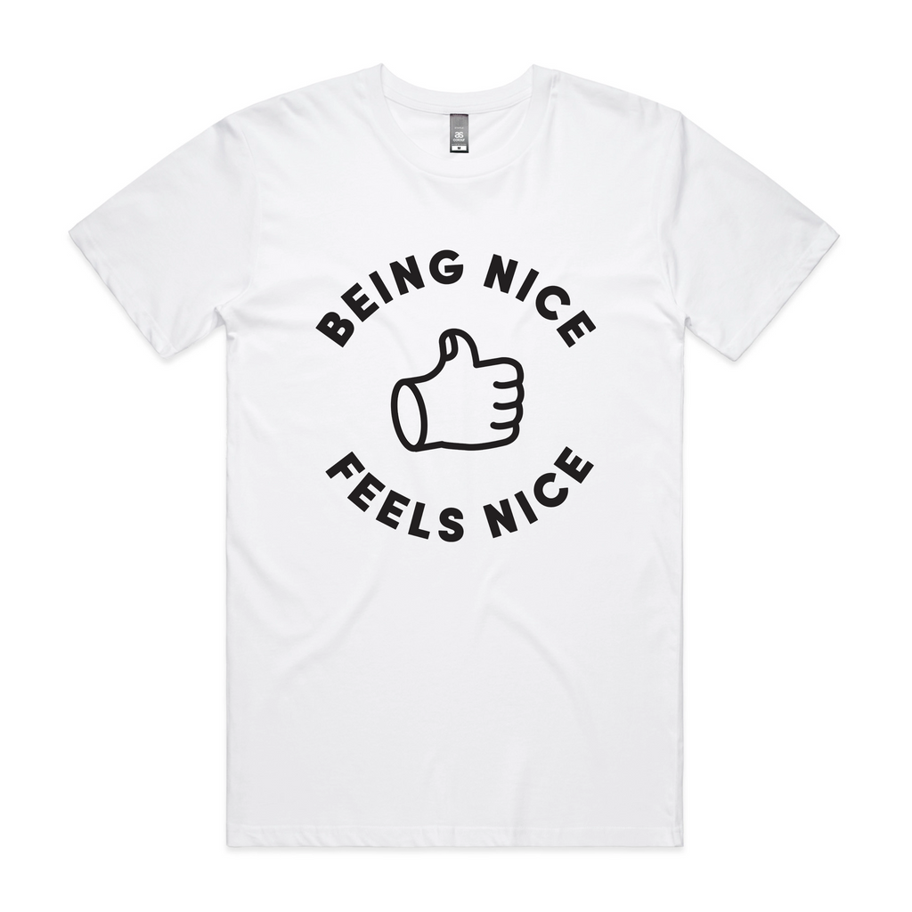 Being Nice Feels Nice Tee Hoodie, Sweatshirt | CiraTrend.com (Image 4)