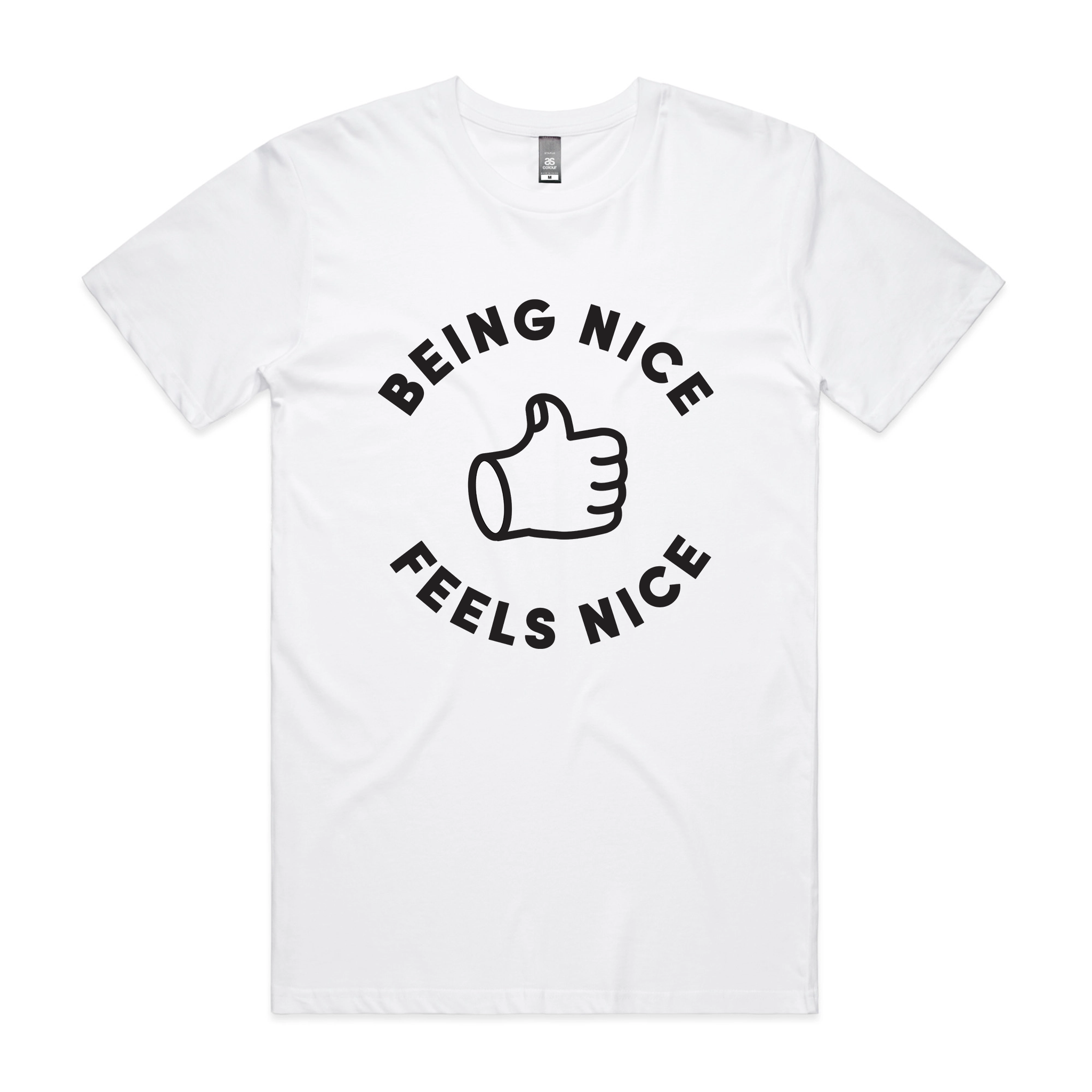 Being Nice Feels Nice Tee Hoodie, Sweatshirt | CiraTrend.com (Image 4)