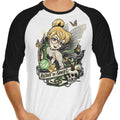 Believe in Fairies - 3/4 Sleeve Raglan T-Shirt Hoodie, Sweatshirt | CiraTrend.com (Image 1)