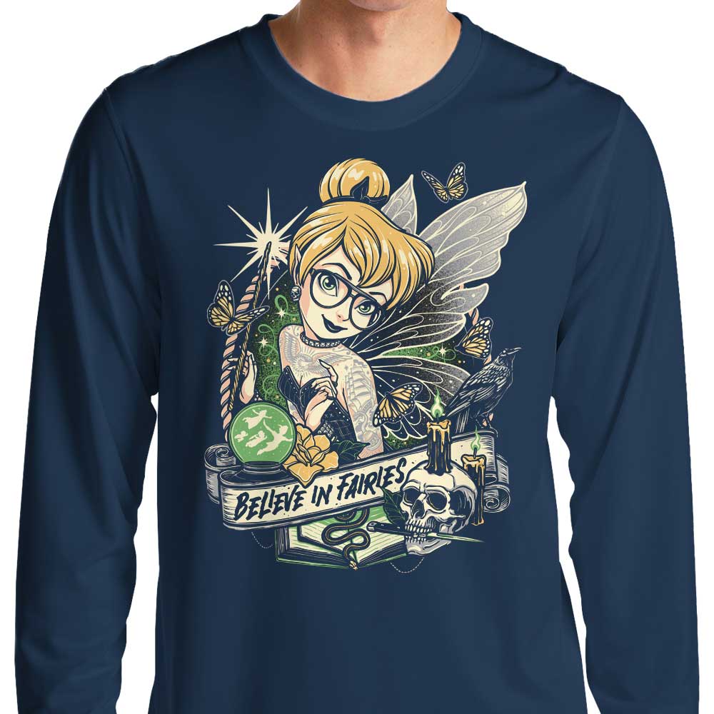 Believe in Fairies - Long Sleeve T-Shirt Hoodie, Sweatshirt | CiraTrend.com (Image 3)