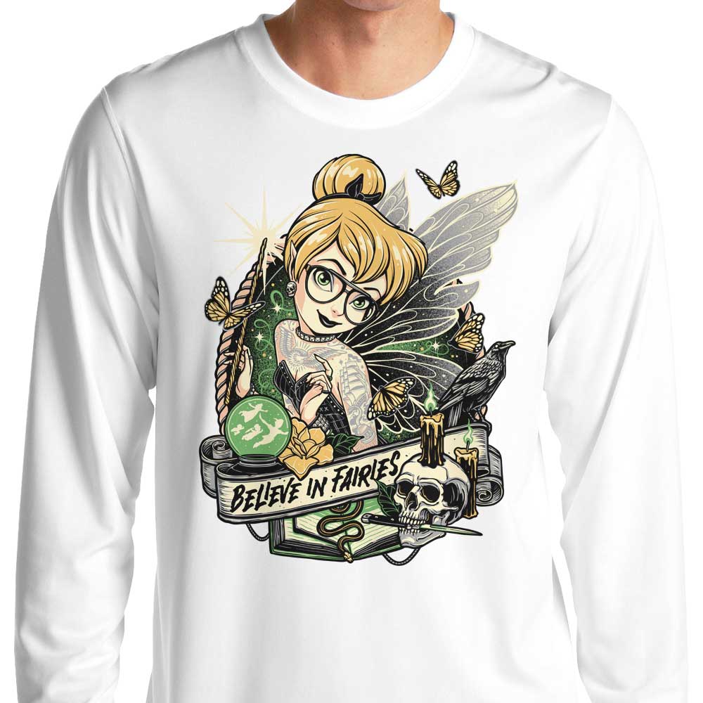 Believe in Fairies - Long Sleeve T-Shirt Hoodie, Sweatshirt | CiraTrend.com (Image 4)