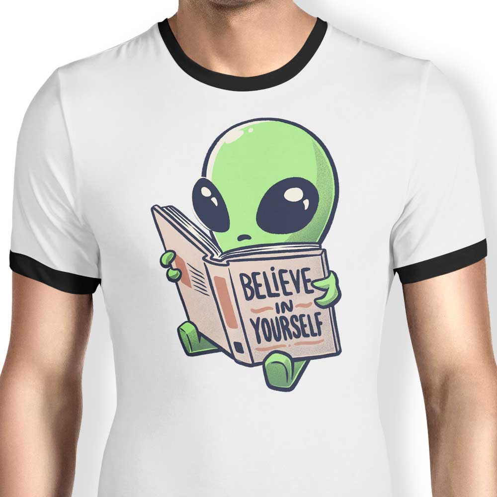 Believe in Yourself - Ringer T-Shirt Hoodie, Sweatshirt | CiraTrend.com (Image 3)