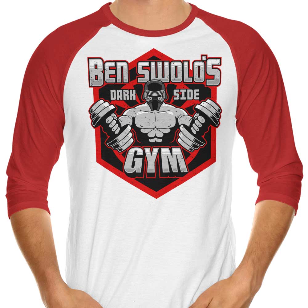 Ben Swolo's Gym - 3/4 Sleeve Raglan T-Shirt Hoodie, Sweatshirt | CiraTrend.com (Image 3)