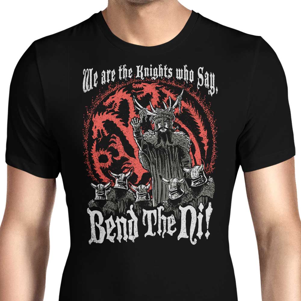 Bend the Ni (Alt) - Men's Apparel T-Shirts, Hoodie, Sweatshirt | CiraTrend.com (Image 1)