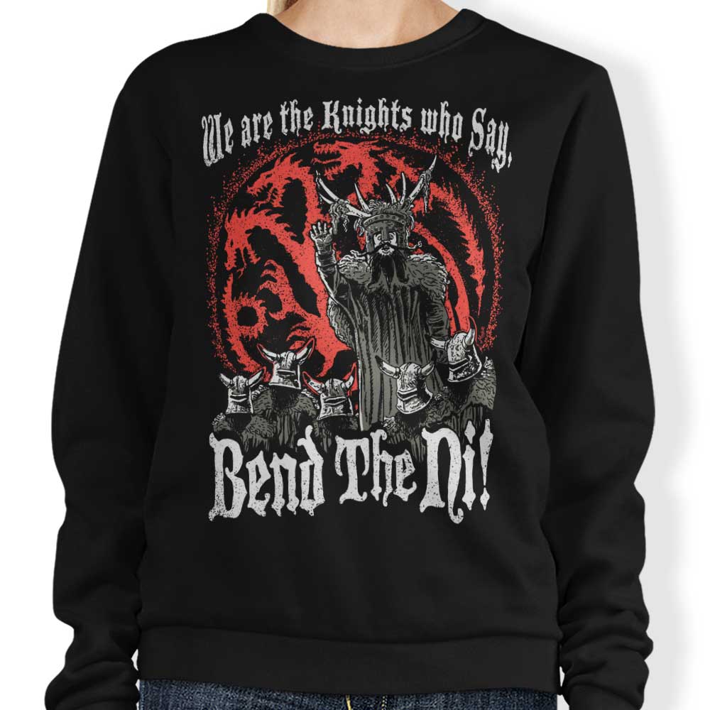 Bend the Ni (Alt) - Sweatshirt T-Shirts, Hoodie | CiraTrend.com (Image 1)