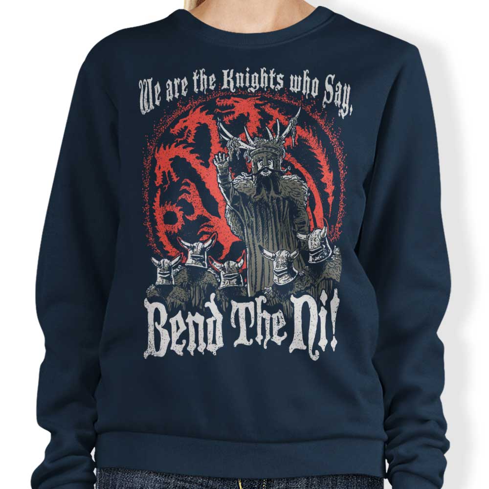 Bend the Ni (Alt) - Sweatshirt T-Shirts, Hoodie | CiraTrend.com (Image 3)