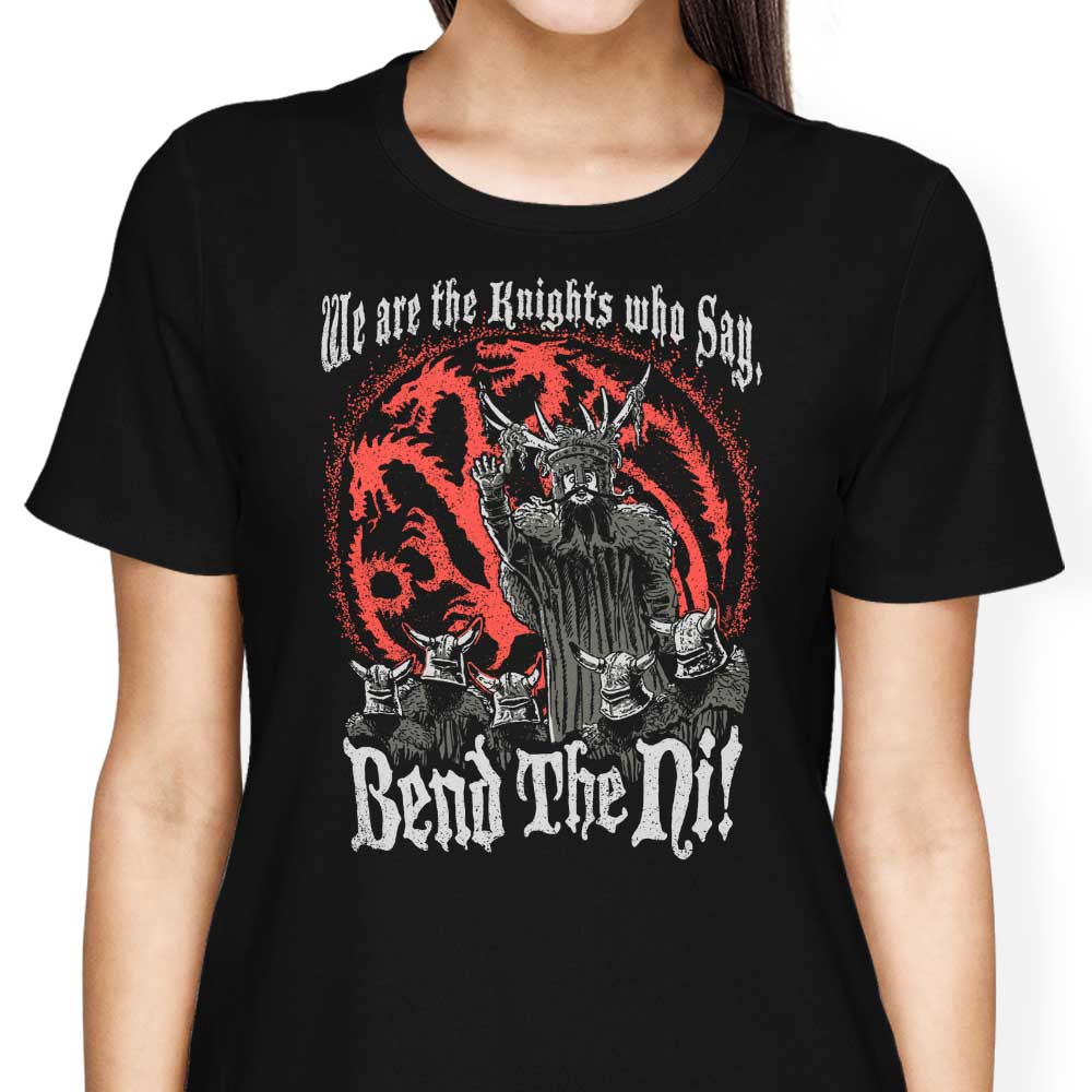 Bend the Ni (Alt) - Women's Apparel T-Shirts, Hoodie, Sweatshirt | CiraTrend.com (Image 2)