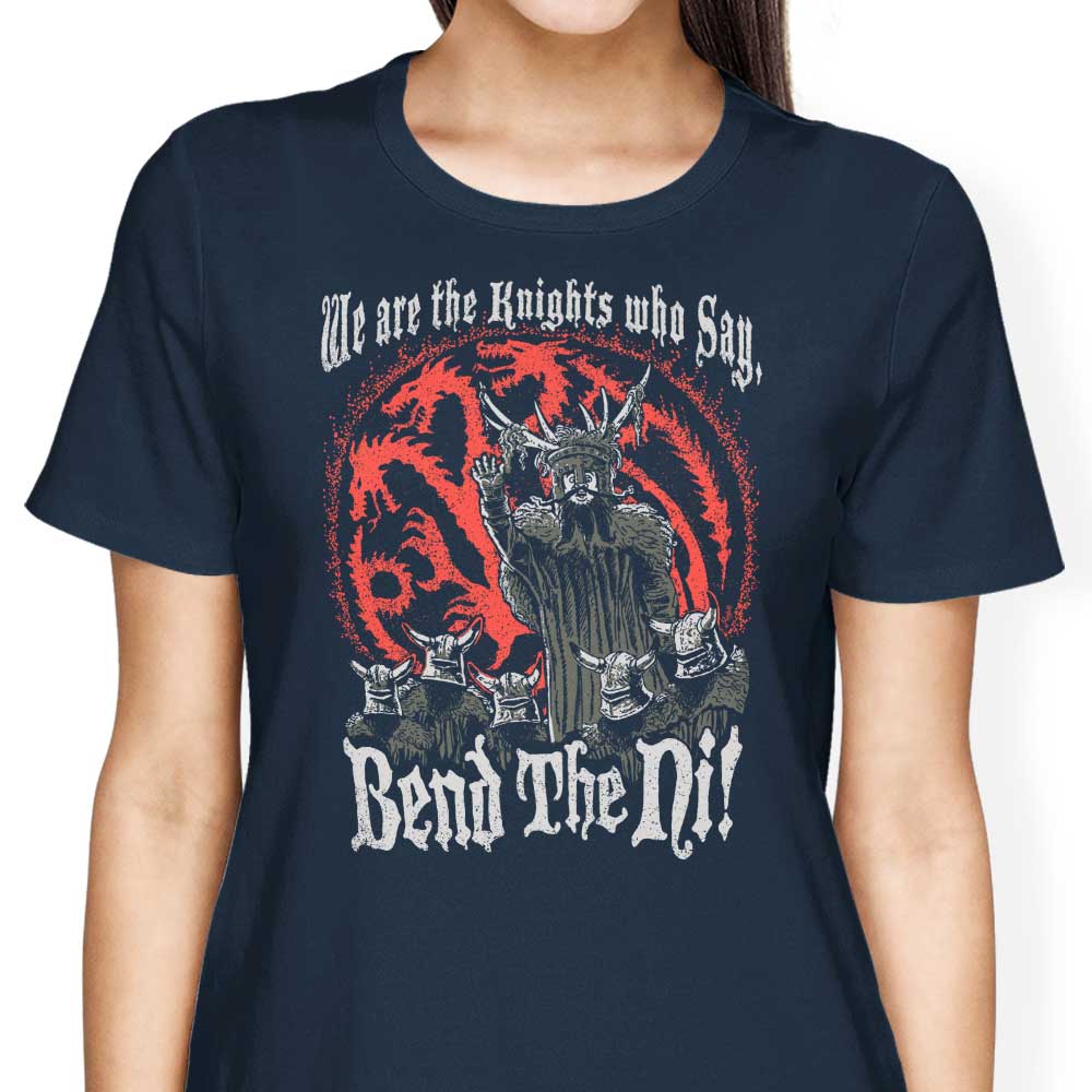 Bend the Ni (Alt) - Women's Apparel T-Shirts, Hoodie, Sweatshirt | CiraTrend.com (Image 4)