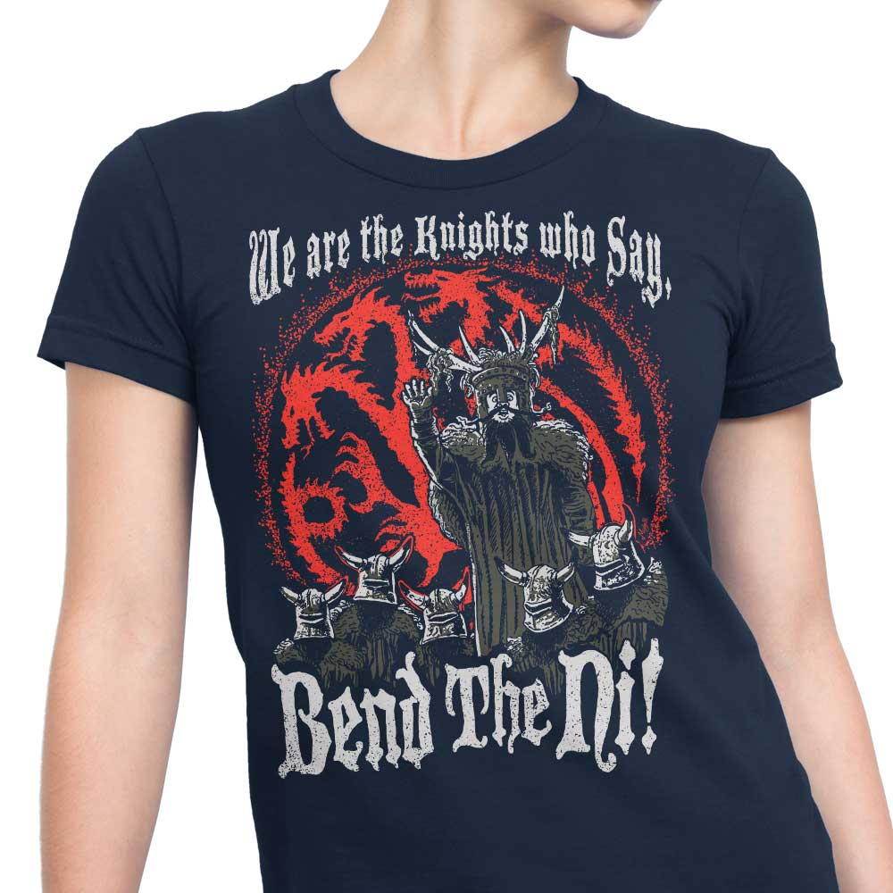 Bend the Ni (Alt) - Women's Apparel T-Shirts, Hoodie, Sweatshirt | CiraTrend.com (Image 5)