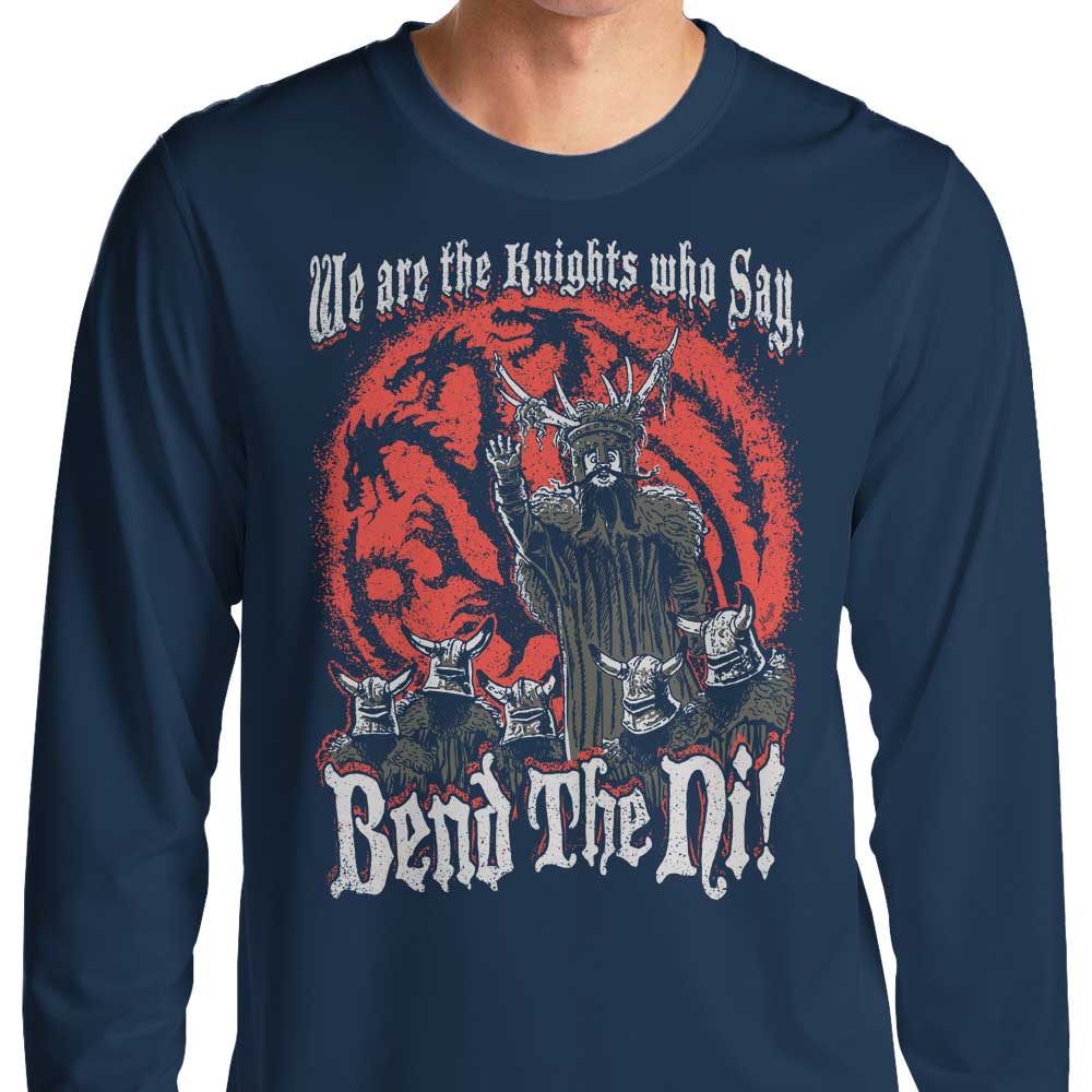 Bend the Ni - Long Sleeve T-Shirt Hoodie, Sweatshirt | CiraTrend.com (Image 3)